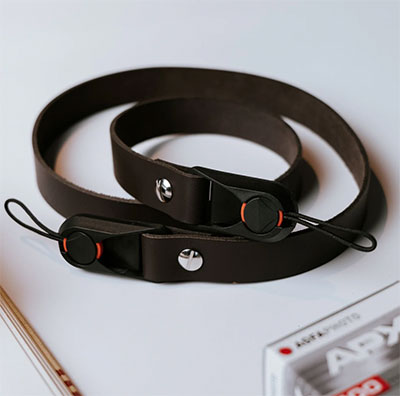 Vintage Kameragurt "Leder"